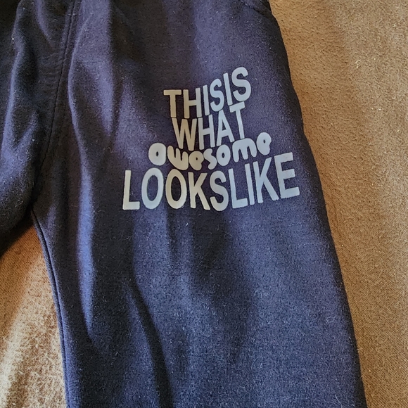 Baby boy 2T blue grafic pants and shirt set. New with out tags - Picture 3 of 4